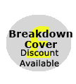 Buy online and save 25% on breakdown cover for first year
